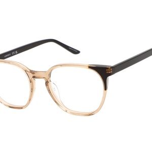 Stylish Black and Tan Glasses